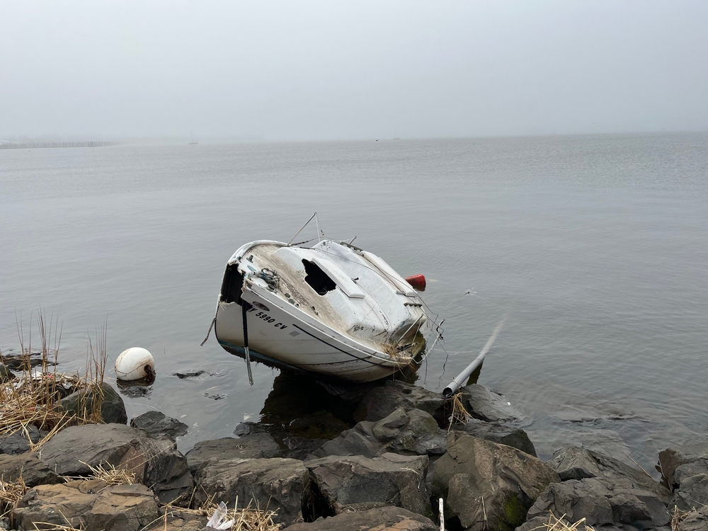 Photo of boating accident